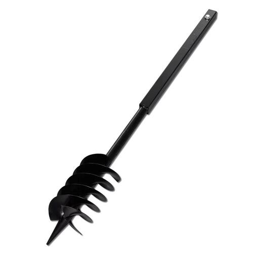 Pælebor med håndtag, 120 mm, med forlængerrør, 13 m, stål
