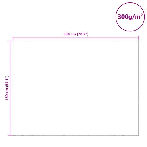 Flyttetæpper 10 stk 150x200 cm Fabrik 300 g/㎡