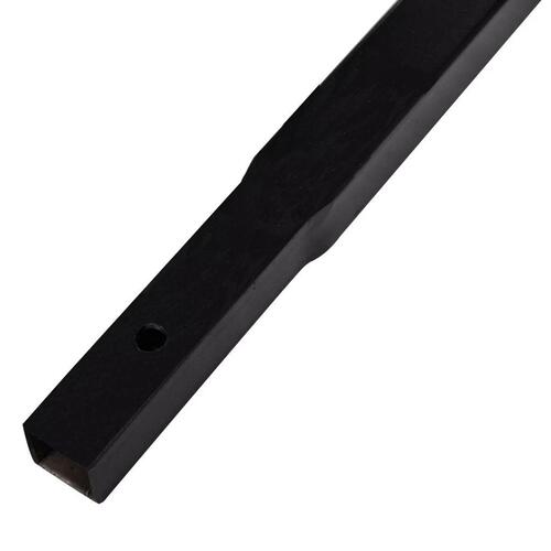 Pælebor med håndtag, 150 mm, med forlængerrør, 5 m, stål
