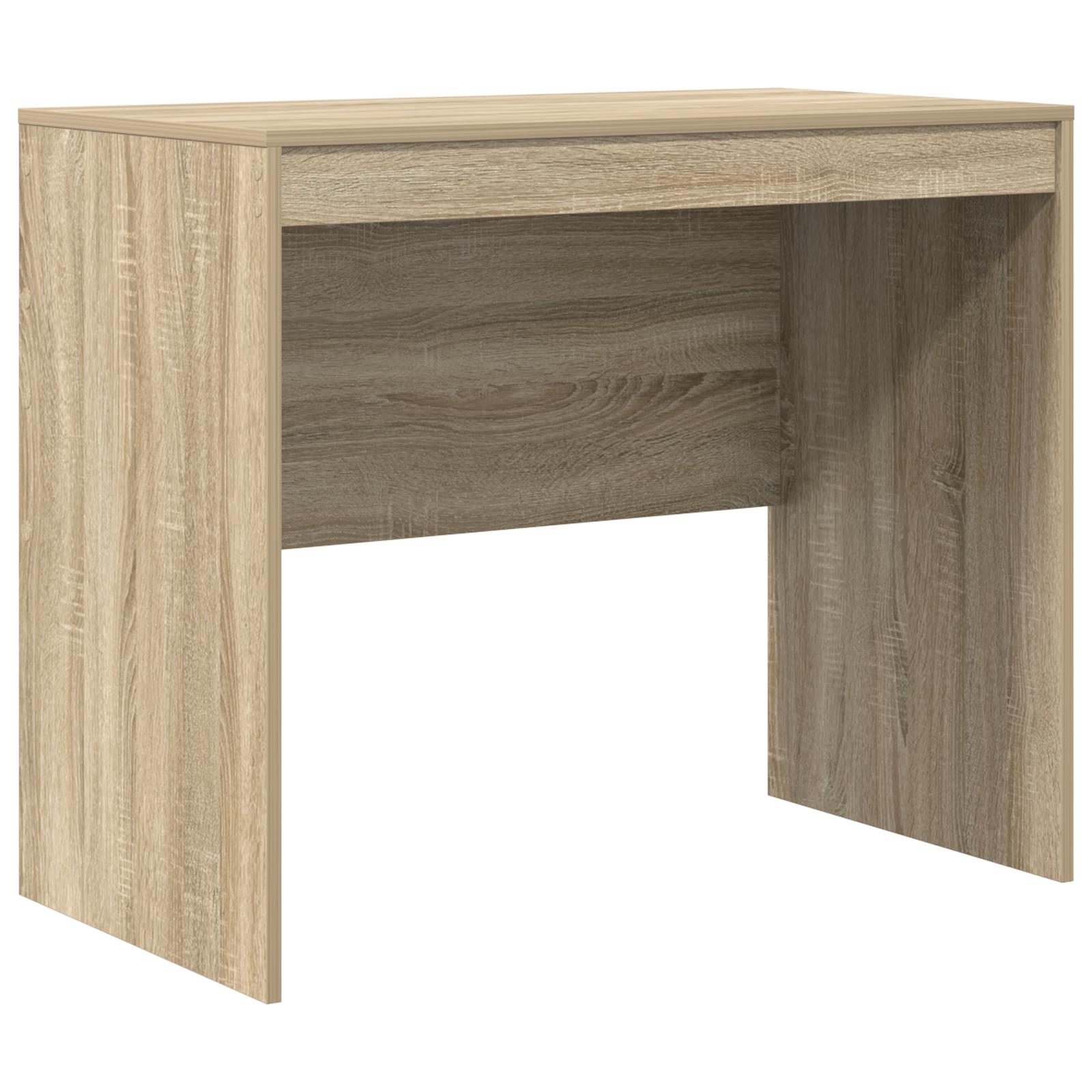 Skrivebord Sonoma eg Spånplade 90 x 50 x 76 cm Enkel Skrivebord