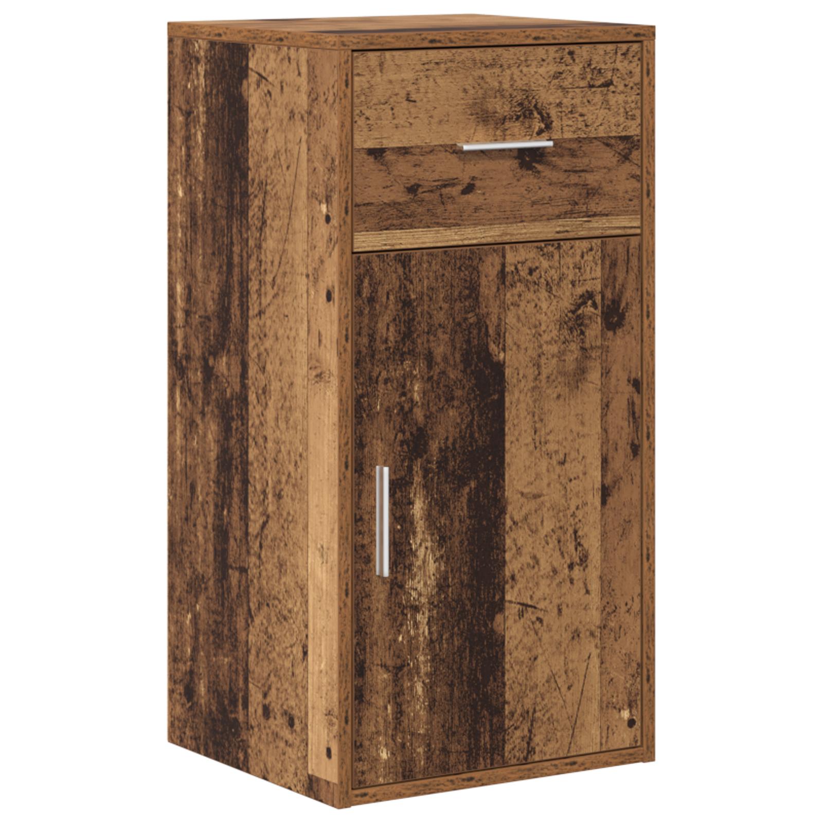 Sidebord Gammelt træ 38 x 34,5 x 75 cm Konstrueret træ billede