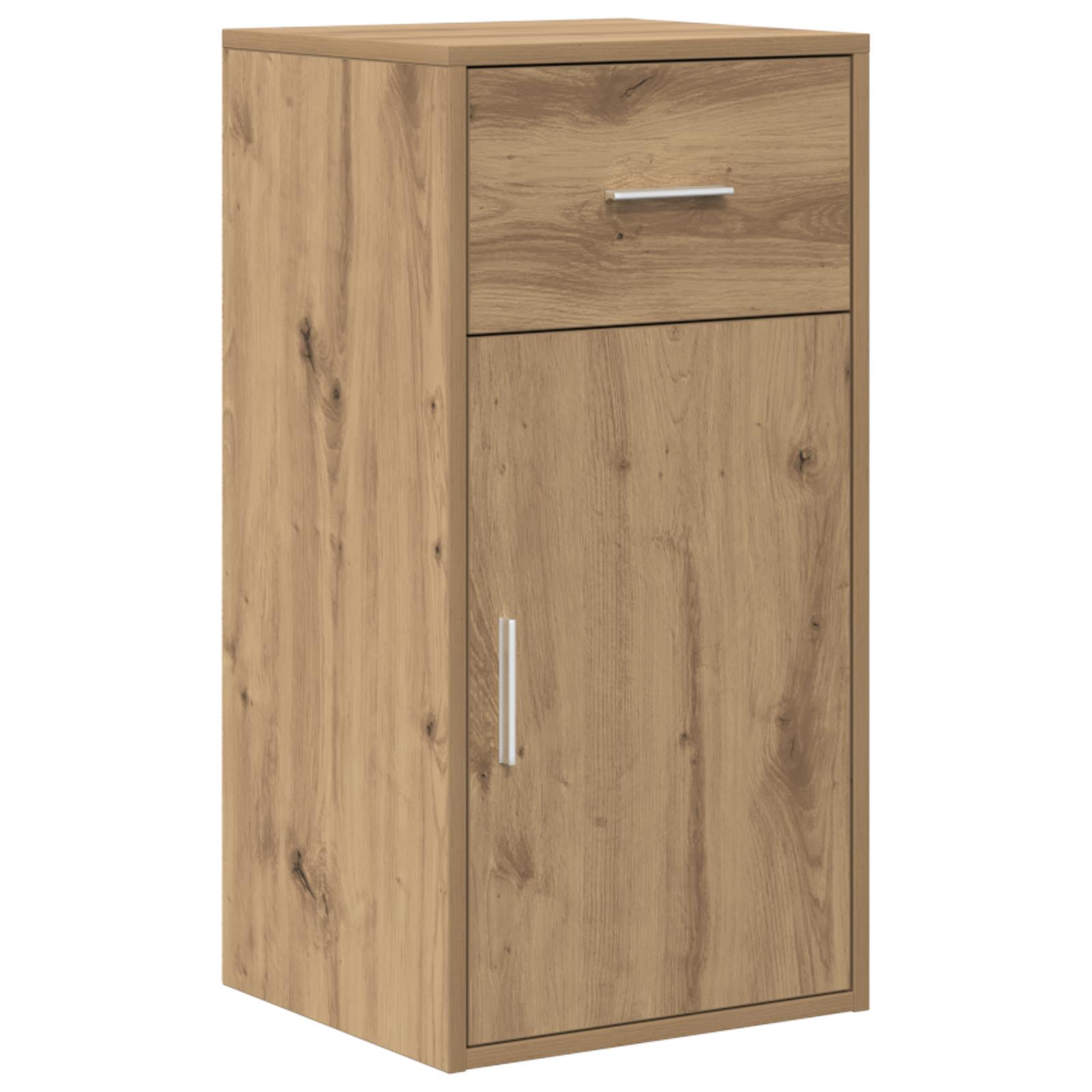 Sidebord artisan eg 38 x 34,5 x 75 cm Konstrueret træ billede