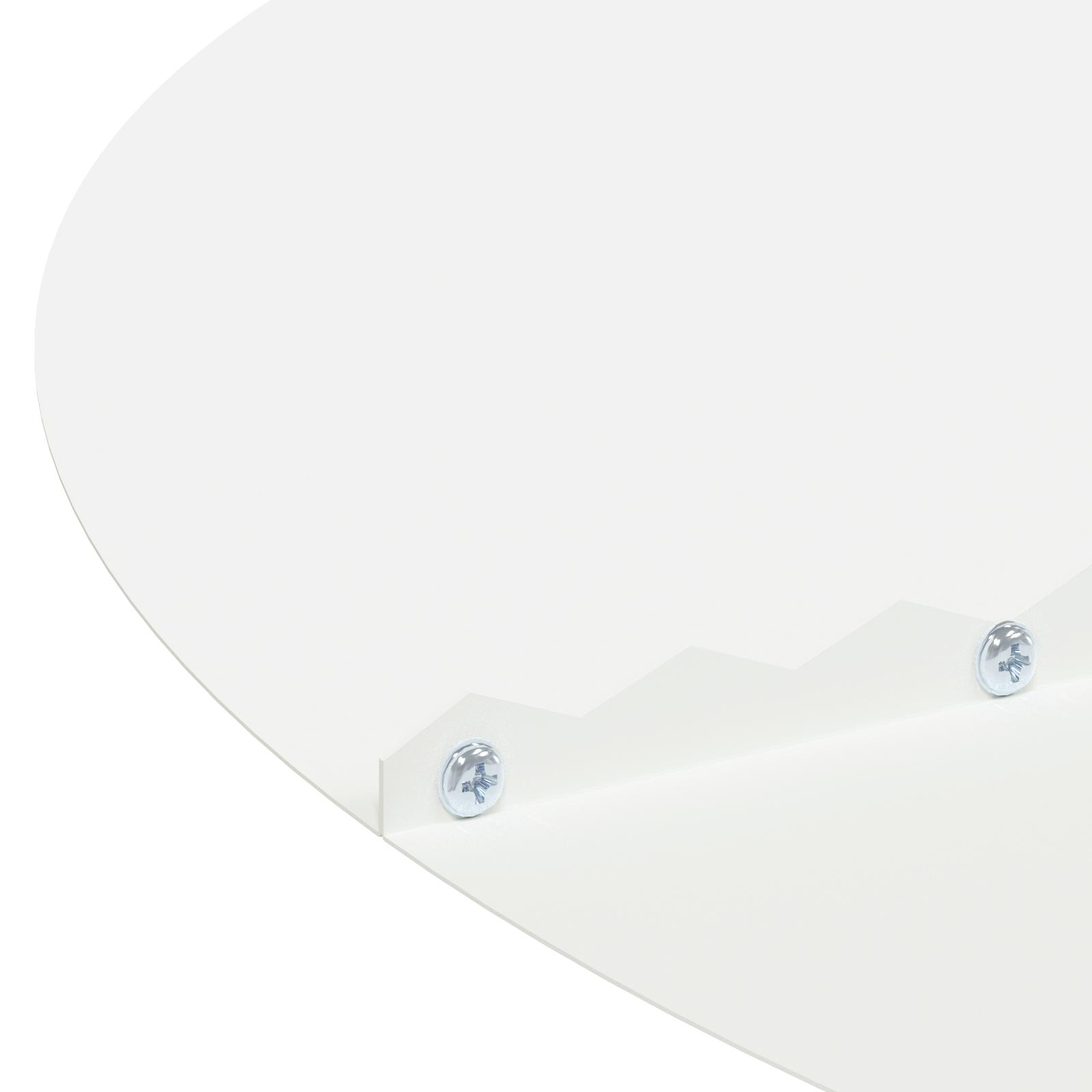 Stor Hvid Metal Planter Hvid Metal Stor Letvægts Moderne