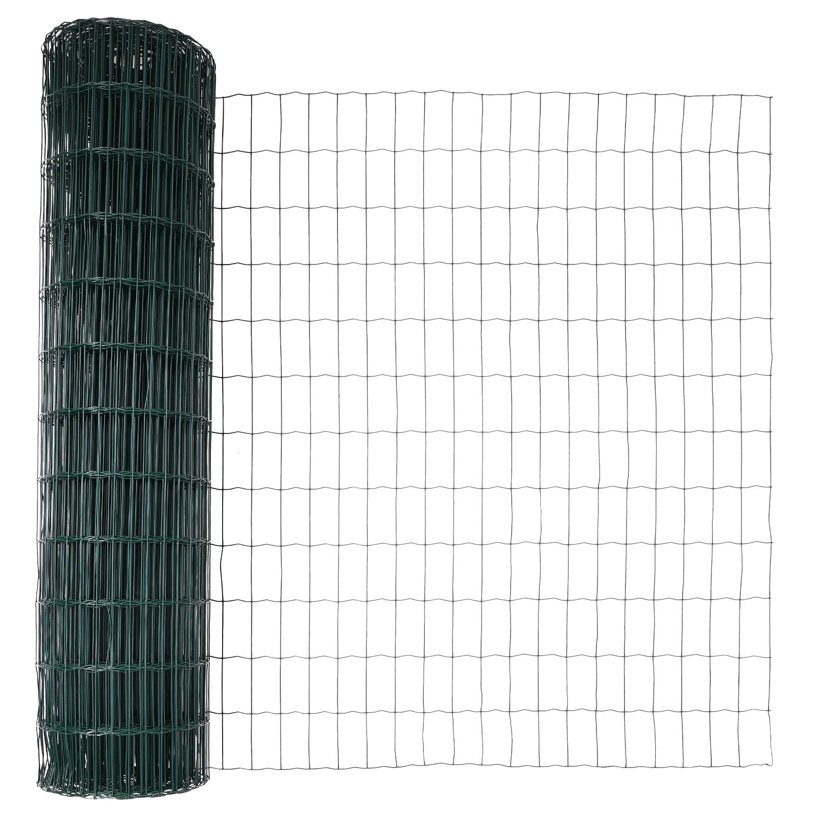 Euro Hejn Grøn 1 x 10 m PVC-belagt jern billede