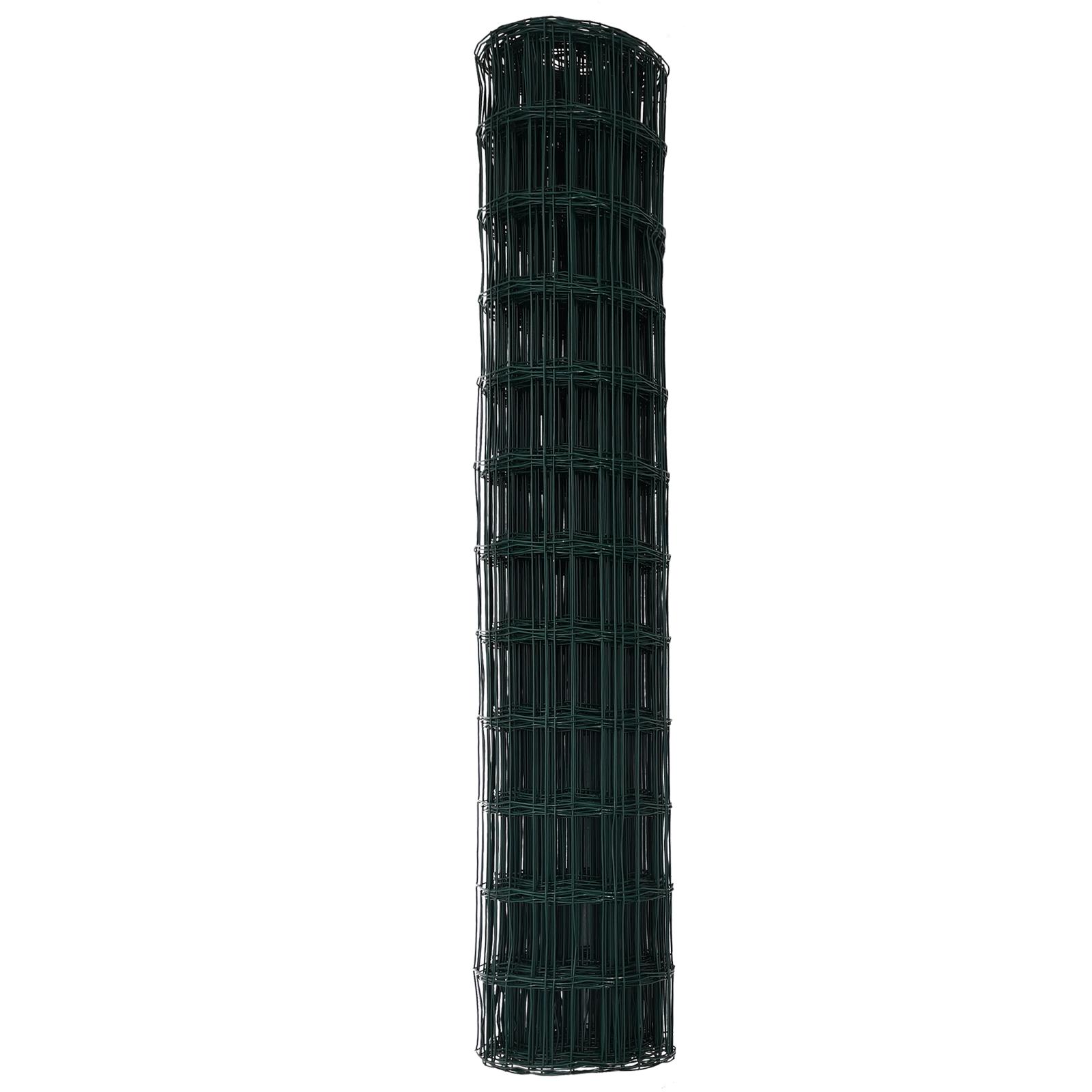 Euro Hejn Grøn 1.4 x 10 m PVC-belagt jern billede