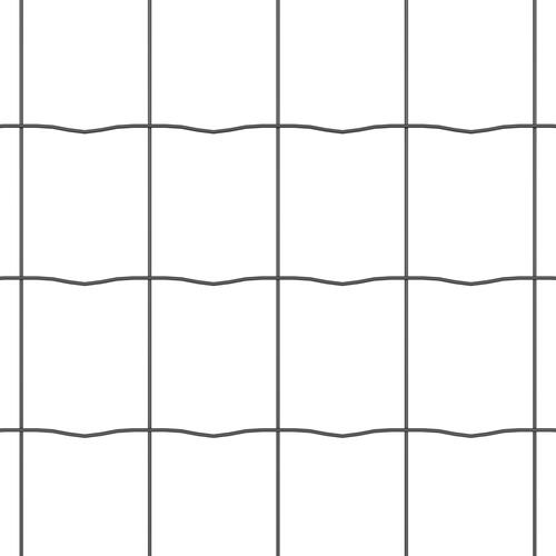 Eurohegn Grå 0.6x50 m Stål