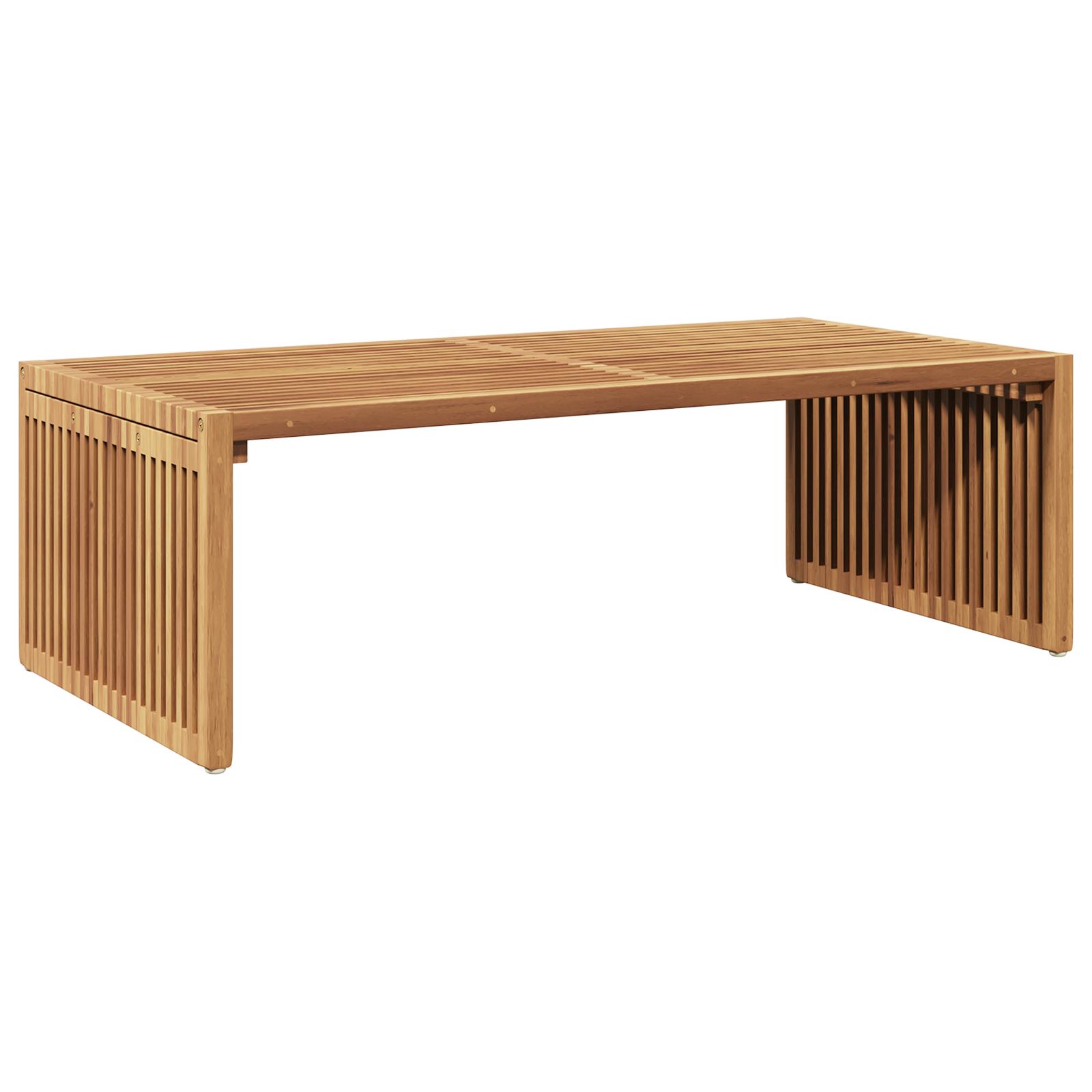 Havemøbel bord 110x55x35,5 cm Massivt teaktræ