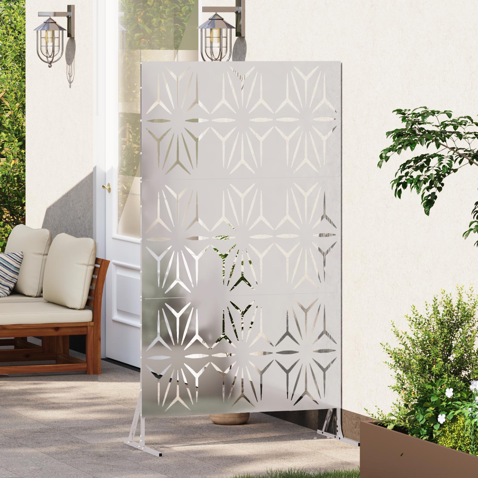 Rustfrit Stål Stakitpanel Rustfrit stål Høj Dekorativt Design