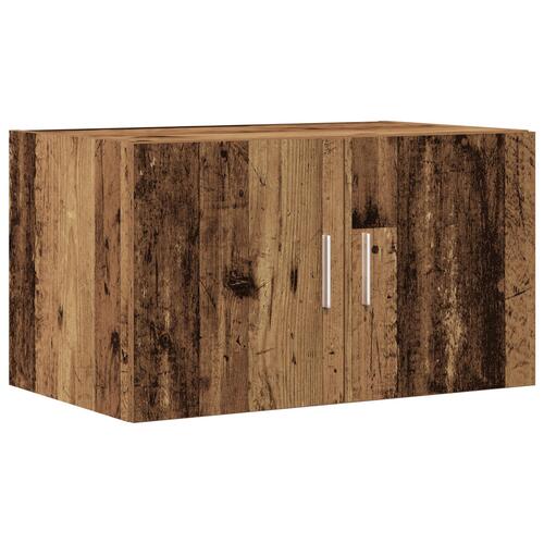 Opbevaringsskab Gammelt træ 70x42.5x225 cm Konstrueret træ, Væghængt skab Gammelt træ 70x42.5x40 cm Konstrueret træ