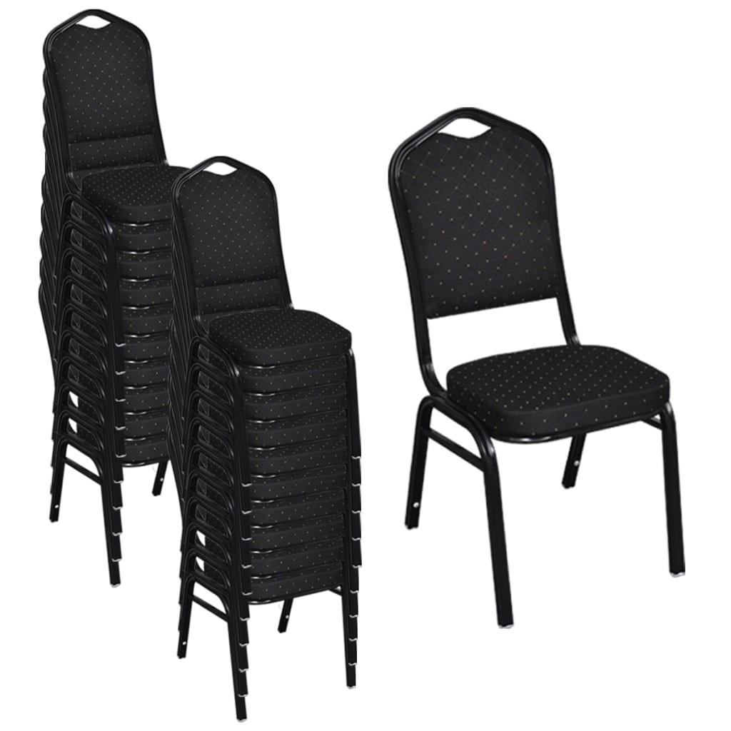 Spisebordsstole 20 stk. stof sort