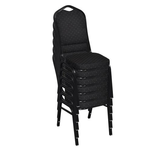 Spisebordsstole 20 stk. stof sort