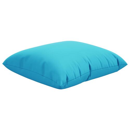 Scatterpuder 4 stk Turkis 40x40 cm Stof