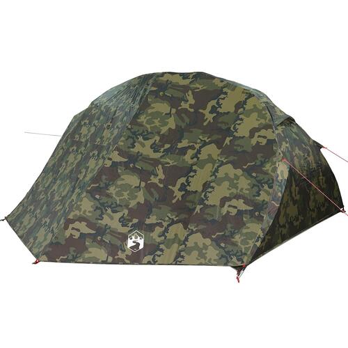 Fisketelt 7-personers Camouflage vandafvisende