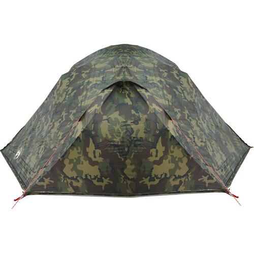 Fisketelt 7-personers Camouflage vandafvisende