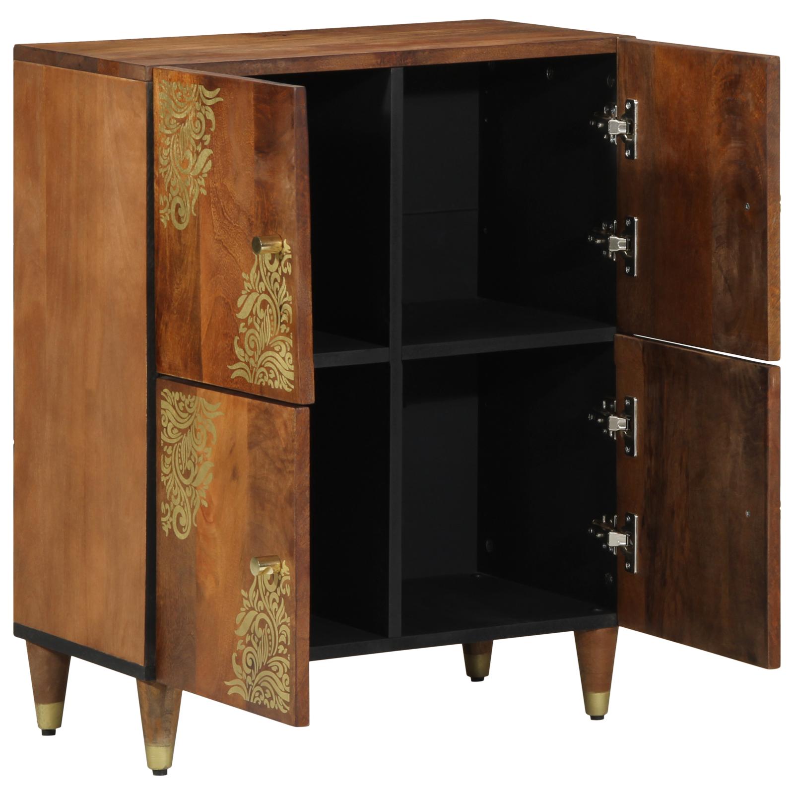 Sideboard Honningbrun Massivt akacietræ 60 x 33 x 75 cm Sideboard