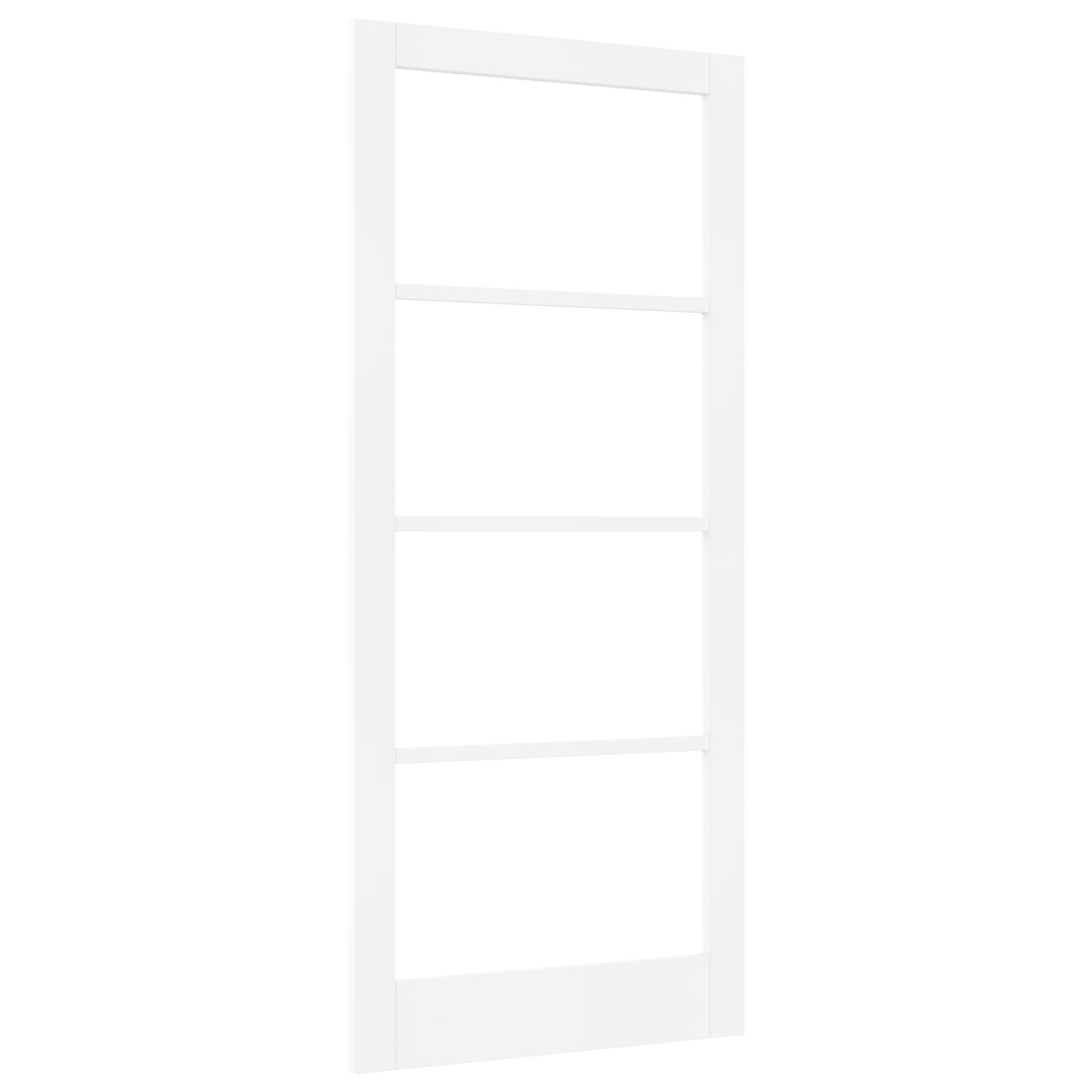 Indvendig skydedør ORKDAL - hvid grundmalet 93 × 211 cm billede