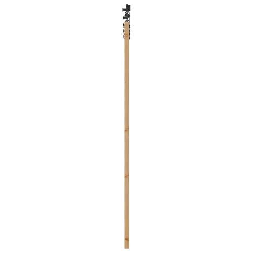Skydedør med hardware sæt 78x202 cm massivt fyrretræ, indvendig dør 'ORKDAL'78x202x4 cm massivt fyrretræ