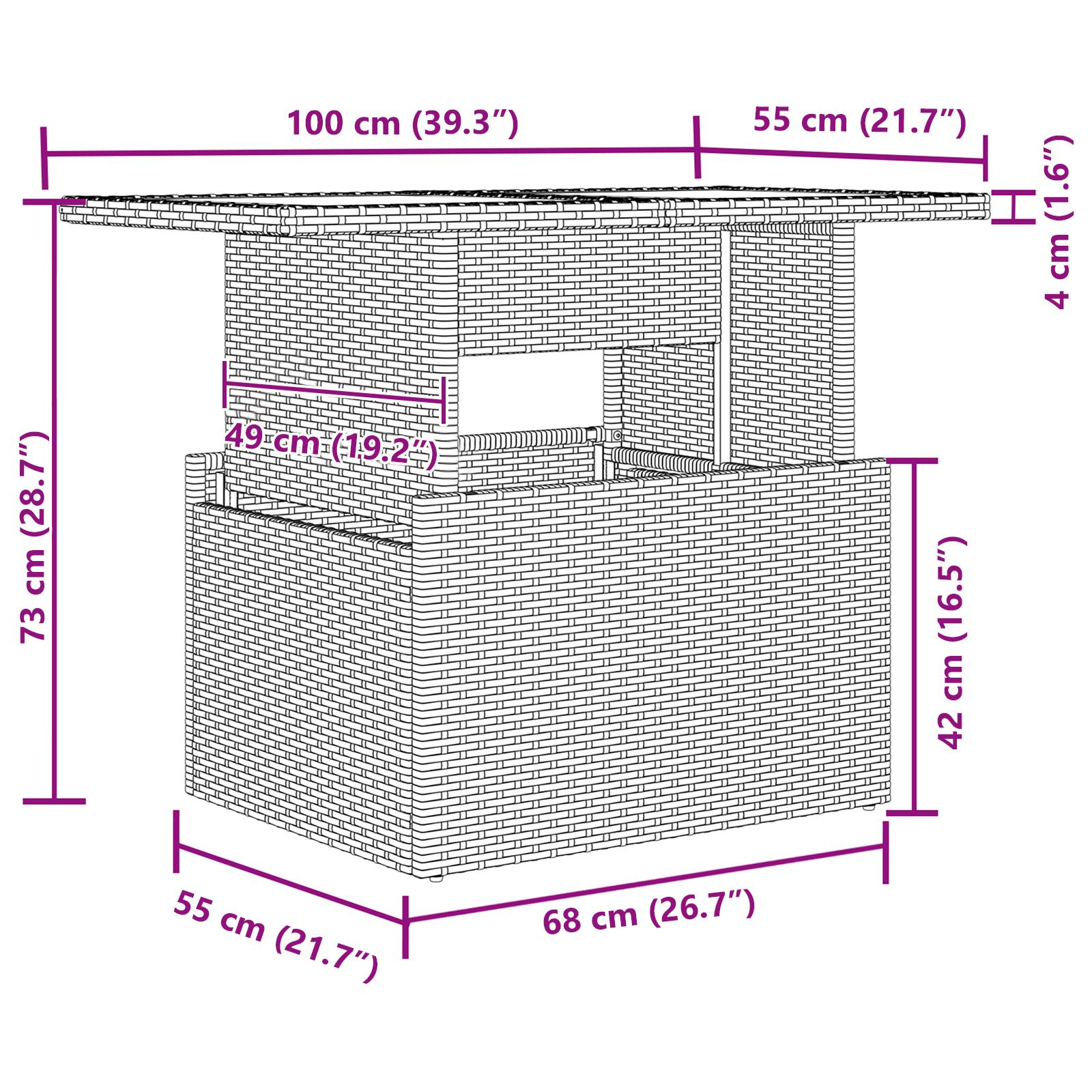 6 Delt Have Sofa Sæt med Hynder Lys Grå Poly Rattan,  2-sæders Have Sofa med Hynder Lys Grå Poly Rattan