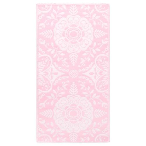 Udendørstæppe 80x150 cm PP pink (OUTLET A)