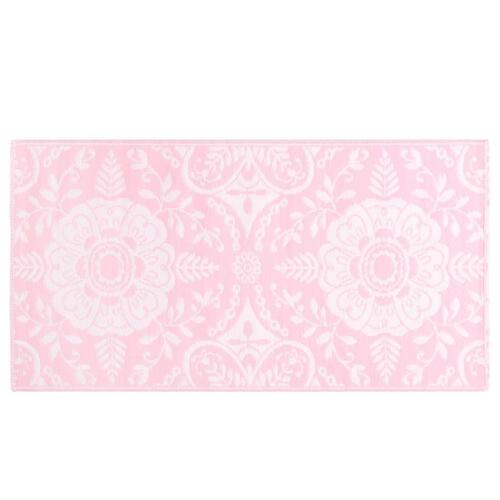 Udendørstæppe 80x150 cm PP pink (OUTLET A)