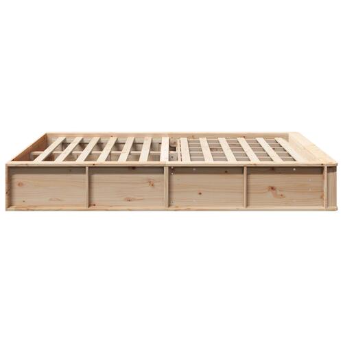 Sengestel med lift-op opbevaring, 160 x 200 cm, solid fyrretræ
