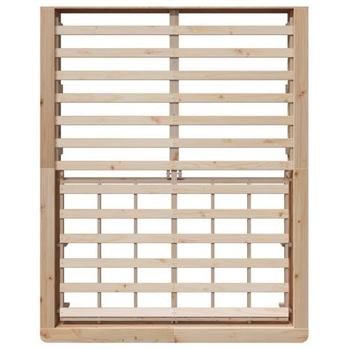 Sengestel med lift-op opbevaring, 160 x 200 cm, solid fyrretræ