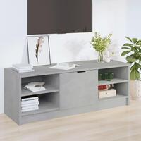 Tv-bord 102x35,5x36,5 cm konstrueret træ betongrå