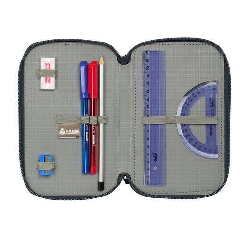 Penalhus Real Madrid C.F. Hvid 12,5 x 19,5 x 5,5 cm 37 Dele
