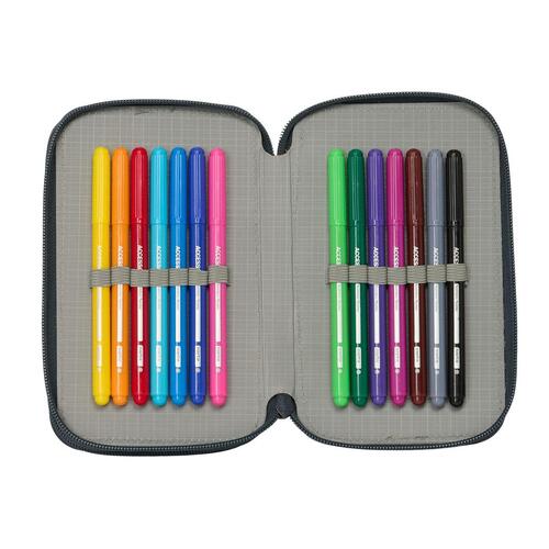 Penalhus Real Madrid C.F. Hvid 12,5 x 19,5 x 5,5 cm 37 Dele
