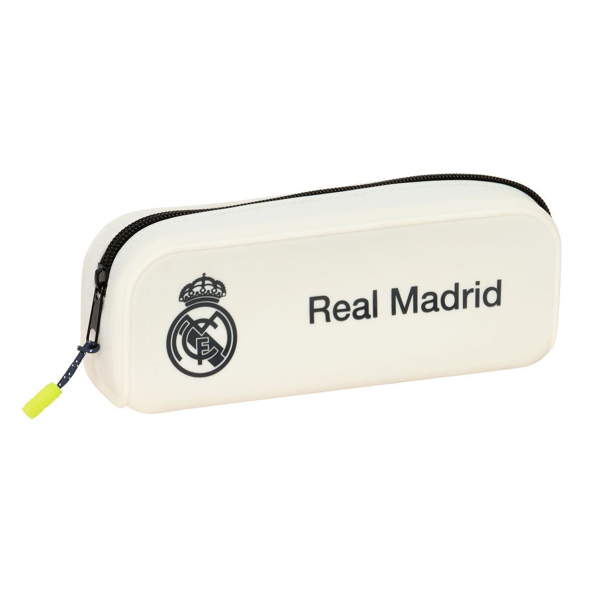 Penalhus Real Madrid C.F. - Hvid, 18,5 × 7,5 × 5,5 cm