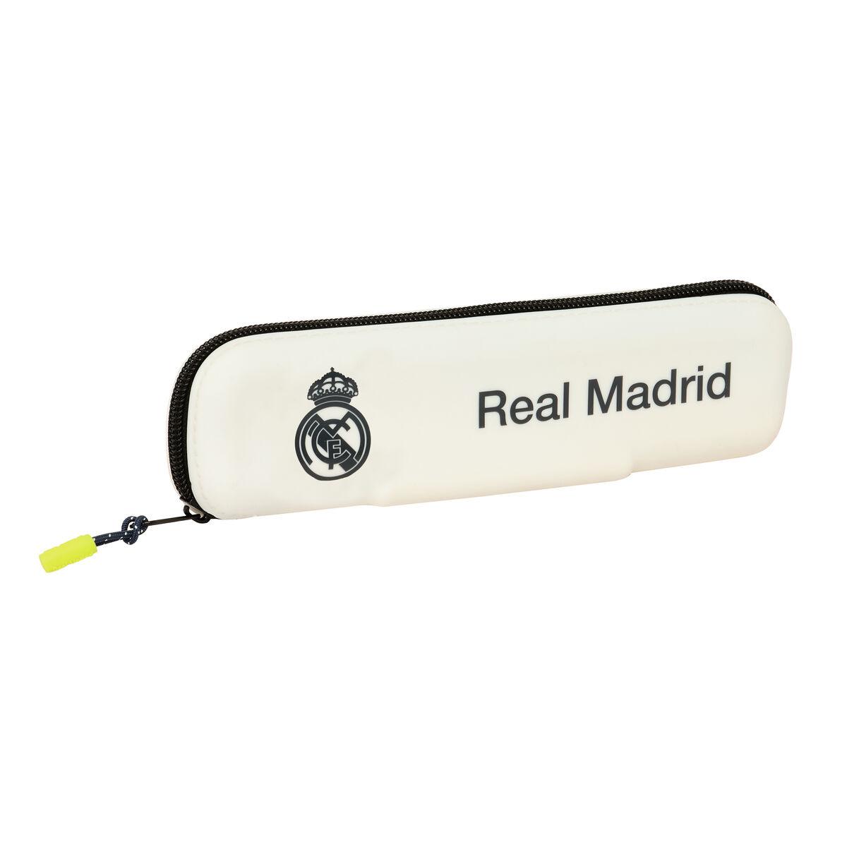 Penalhus Real Madrid C.F. - Hvid, 20 × 5,5 × 2 cm