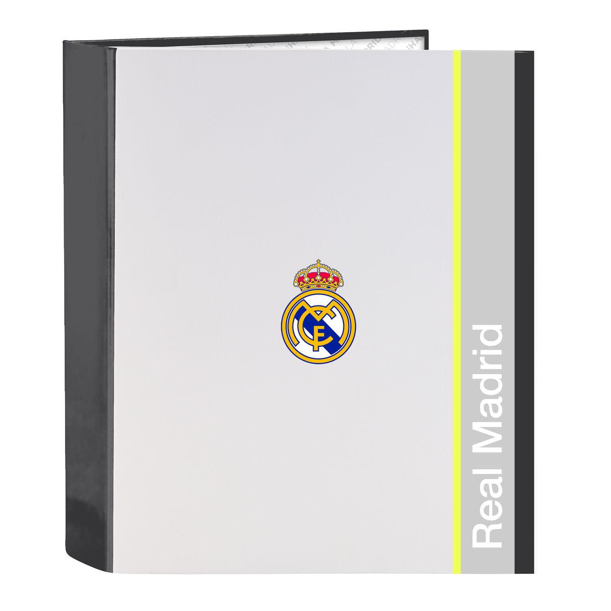 Ringbind A4 - Real Madrid C.F., hvid (27 × 33 × 6 cm)