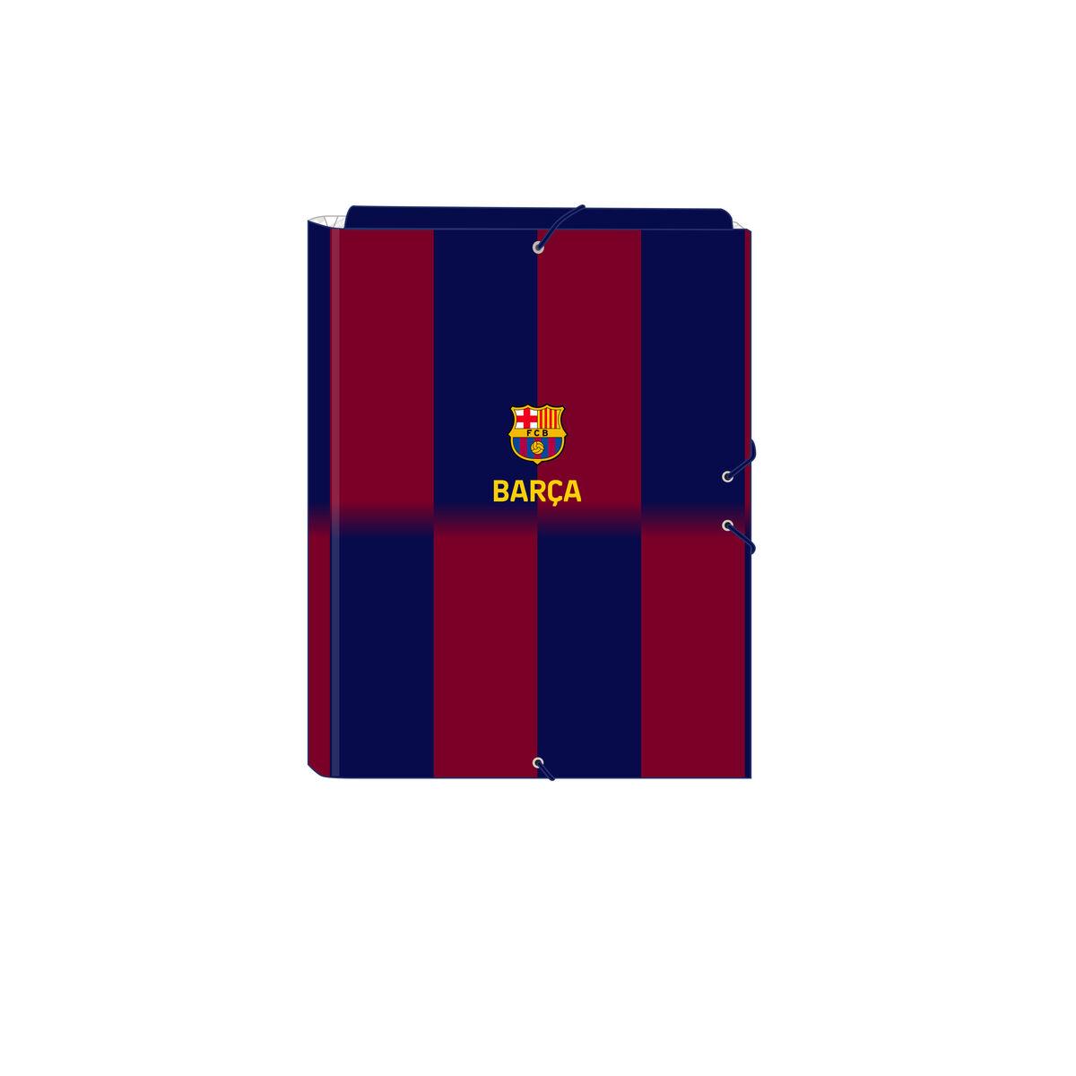 Ringbind F.C. Barcelona - Blå/Rødbrun - A4 (26 × 33,5 × 2,5 cm)