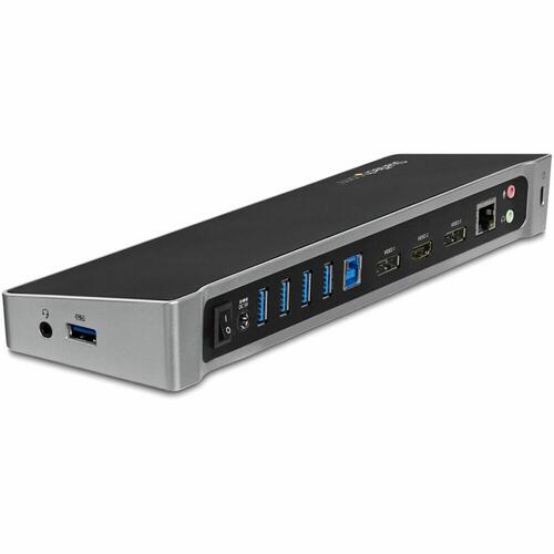 Docking-station Startech USB3DOCKH2DP Sølvfarvet