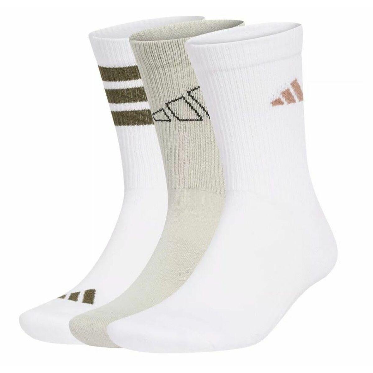 Adidas sportsstrømper LOGO PACK 3PP JD5830 - Hvid - 3 par (43-45)