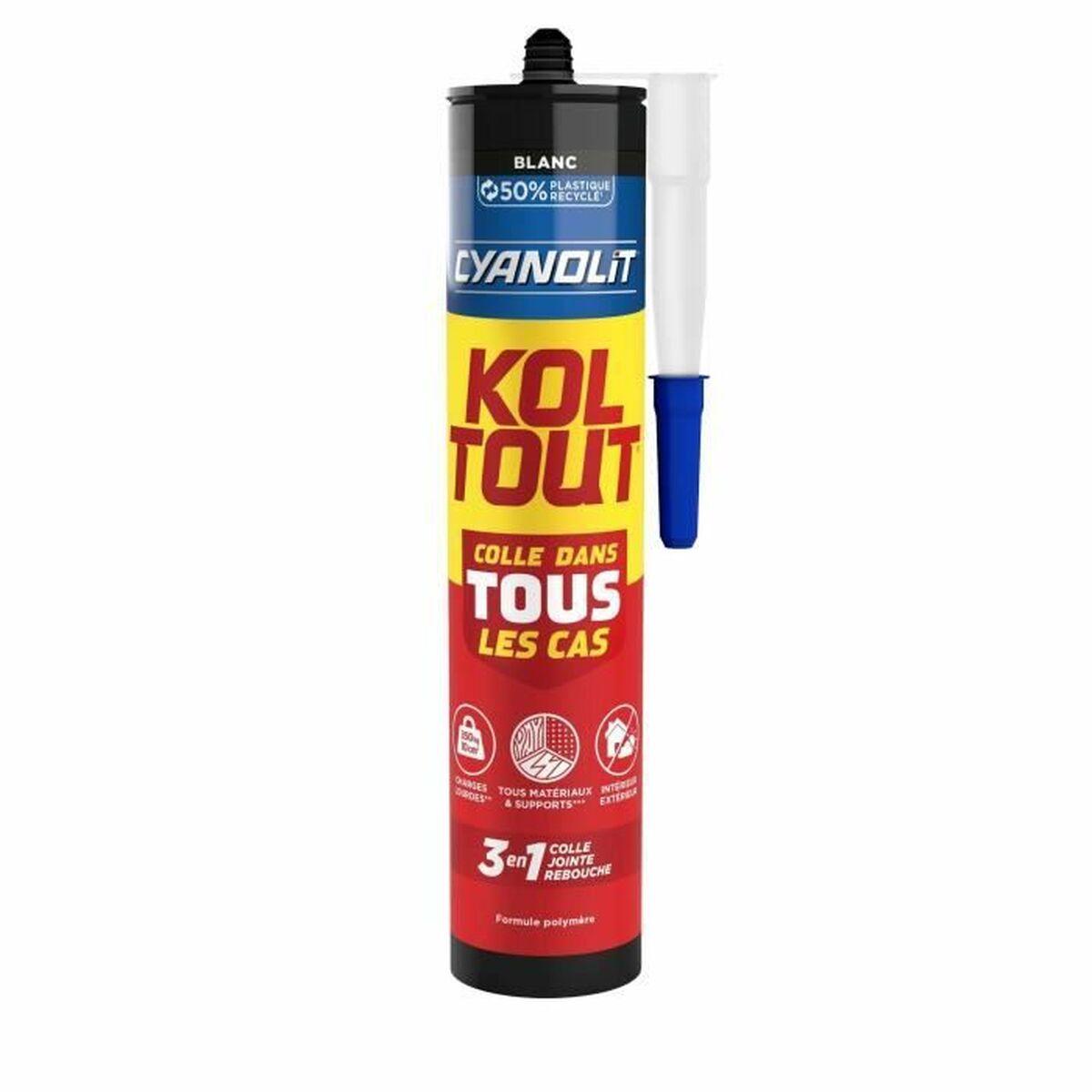 Cyanolit Kol Tout - allround lim (hvid)