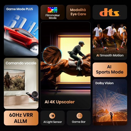 Hisense 85A6Q 85" Smart TV 4K Ultra HD LED HDR