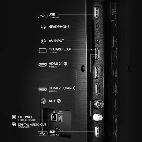 Hisense 85A6Q 85" Smart TV 4K Ultra HD LED HDR