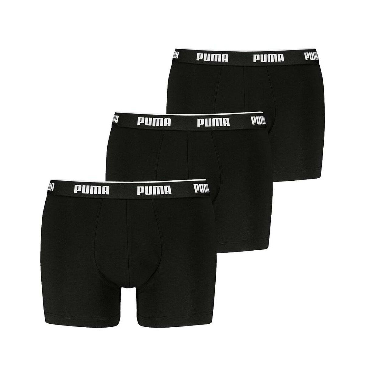 Puma boxershorts til mænd - sort 3-pak (L)