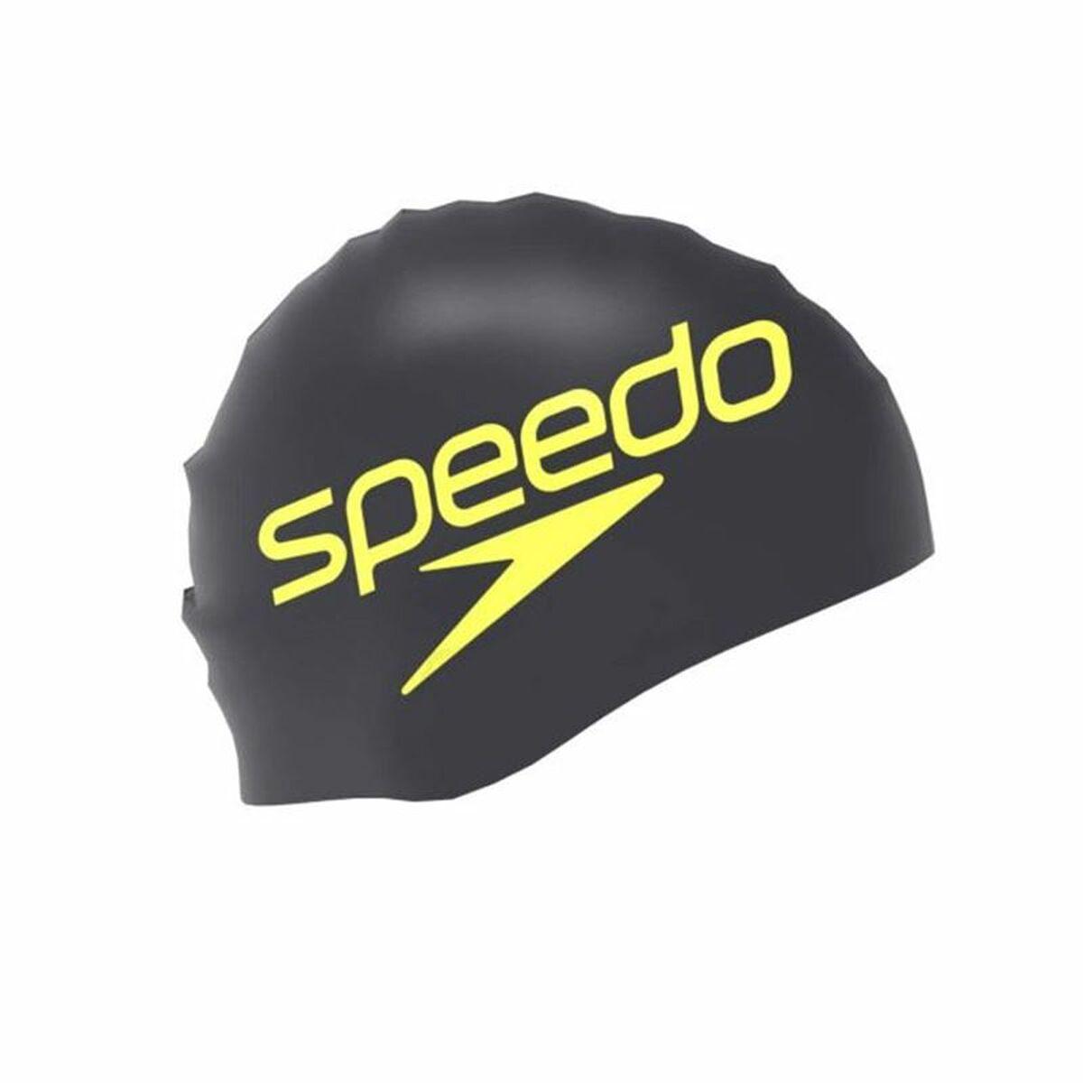 Speedo badehætte i silikone - Sort (Unisex, Onesize)