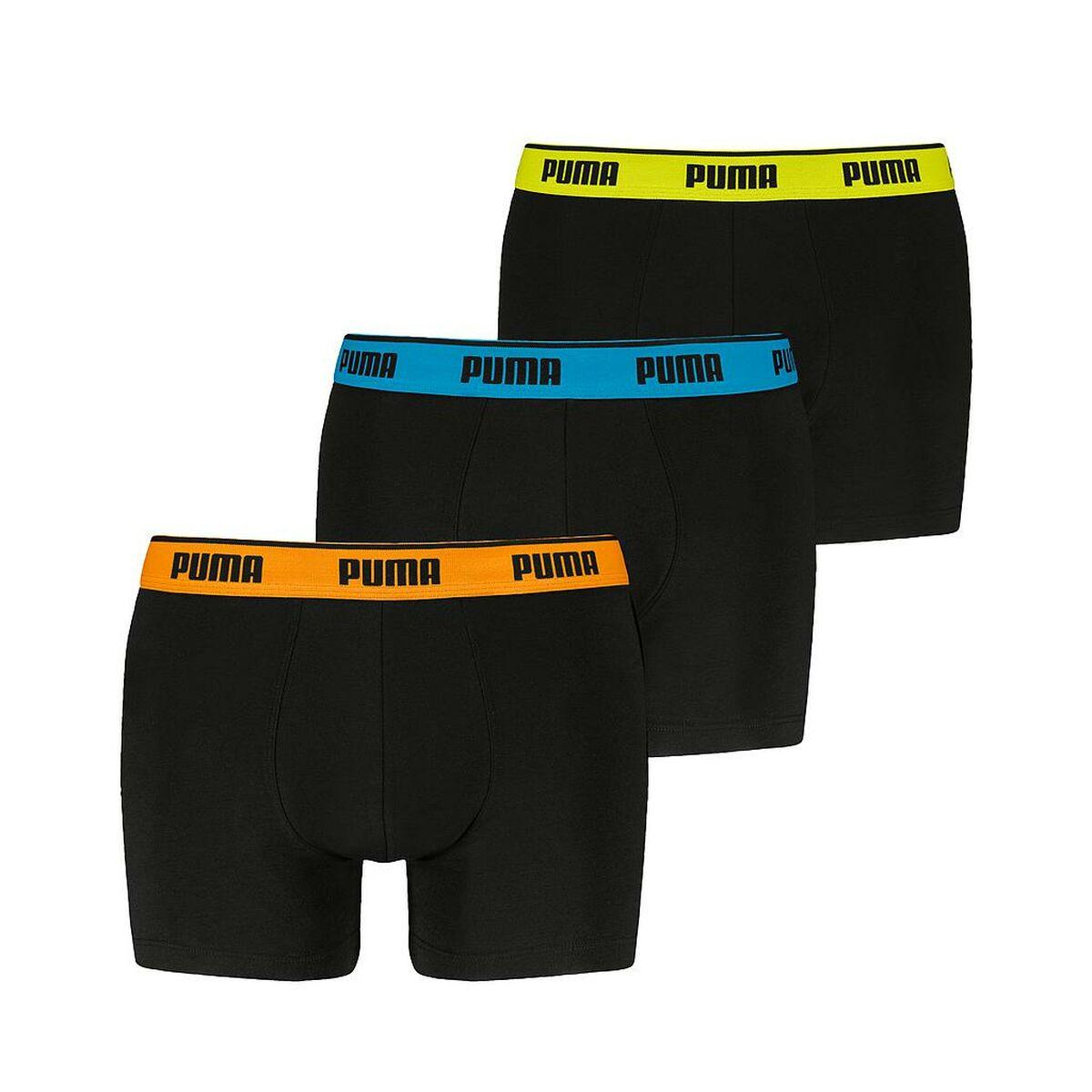 Puma boxershorts til mænd - sort 3-pak (L)