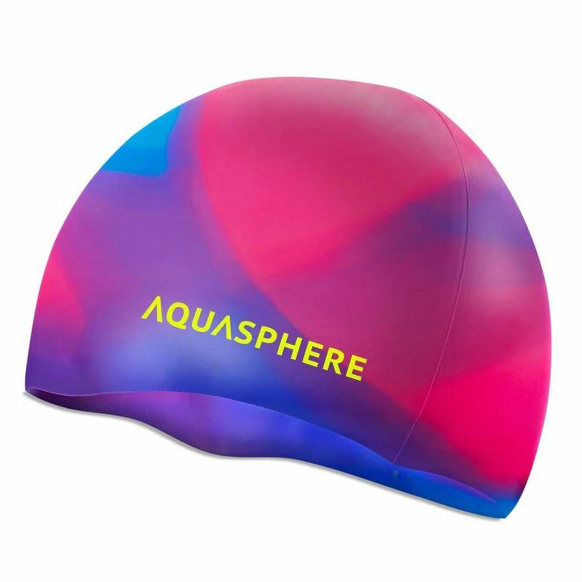Aqua Sphere badehætte Plain - lilla (silikone, onesize)