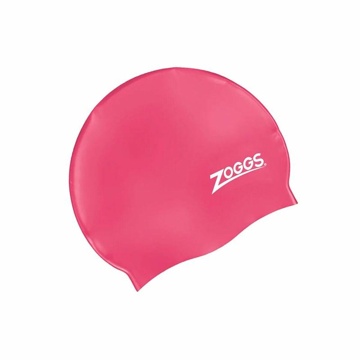 Zoggs badehætte i silikone - Pink (Onesize)