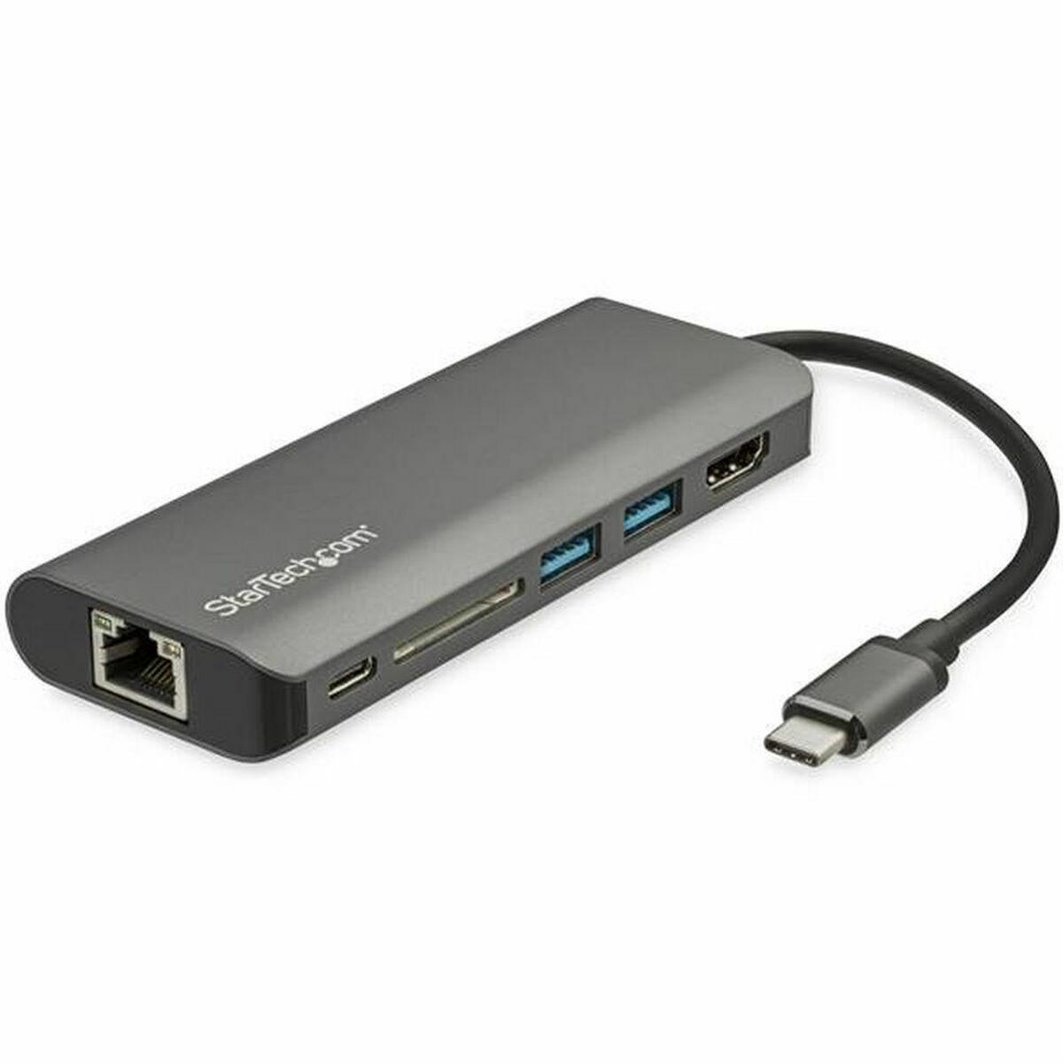 Docking-station Startech DKT30CSDHPD3 Grå 4K Ultra HD