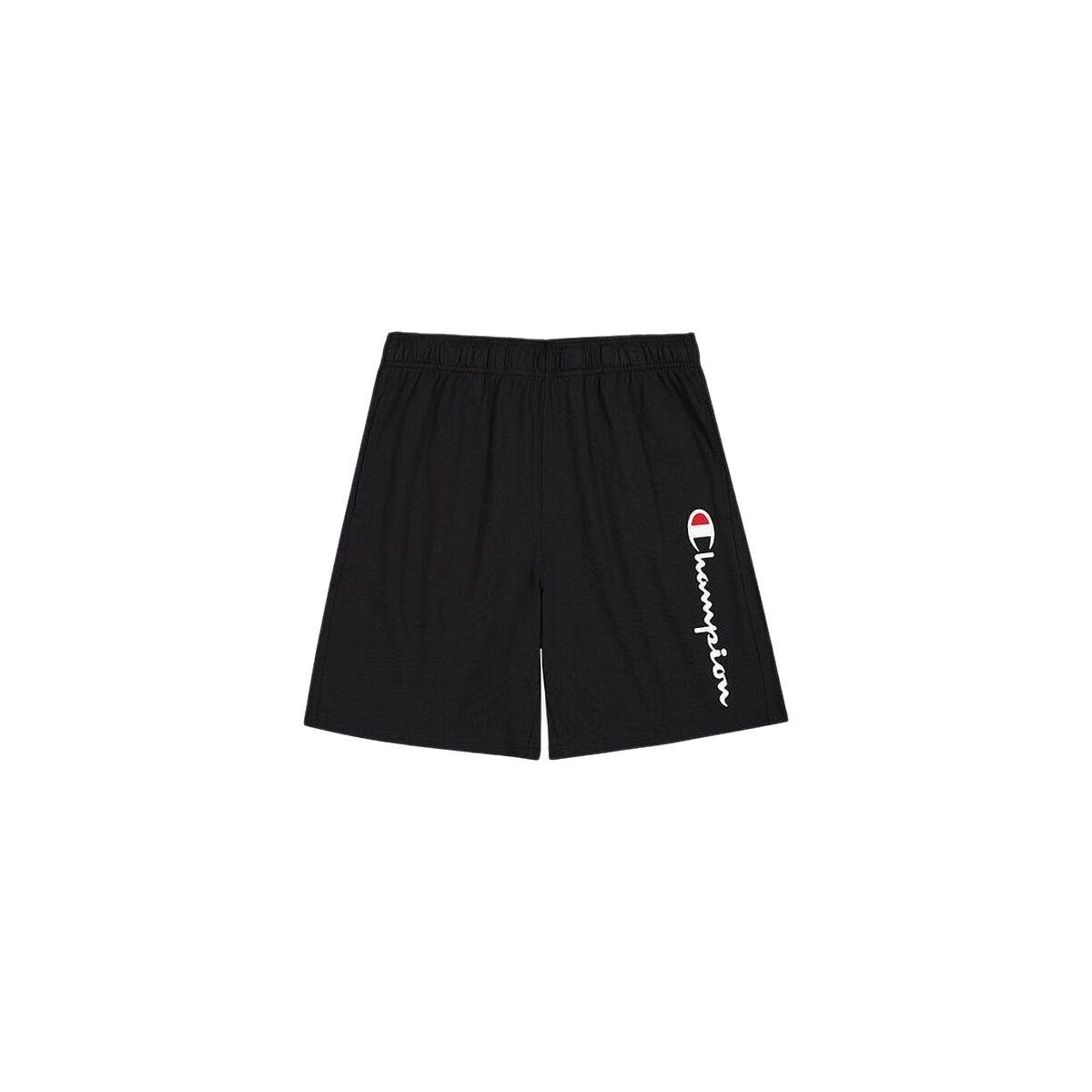 Champion Long Bermuda fitnessshorts - sort, herre, L
