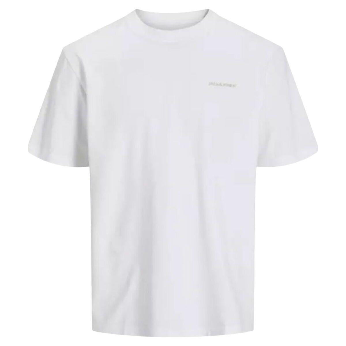 Jack & Jones JCOPACER BACK PRINT T-shirt, hvid - M