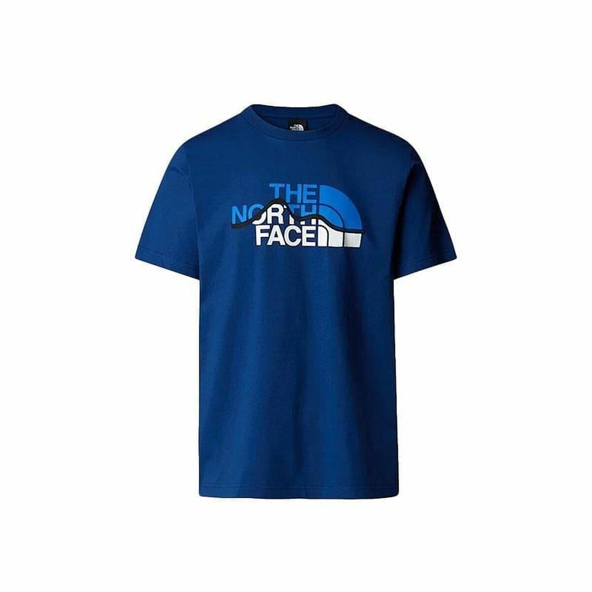 The North Face Mountain Line Tee - herre T-shirt, blå, XL