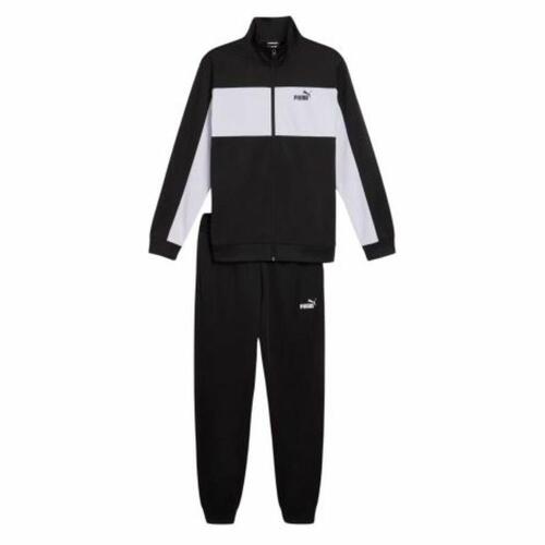 Træningsdragt til voksne Puma POLY COLORBLOCK SUIT 687304 01 Sort Mænd S
