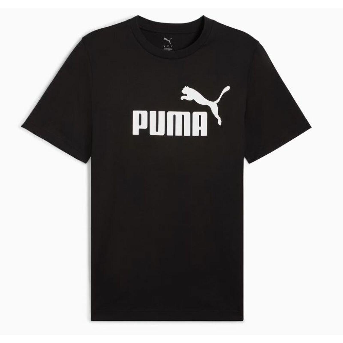 Kortærmet T-shirt til Mænd Puma ESS No. 1 Logo Tee C/O 682532 01 Sort M