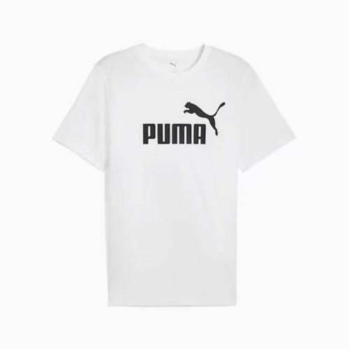 Kortærmet T-shirt til Mænd Puma ESS No. 1 Logo Tee C/O 682532 02 Hvid L